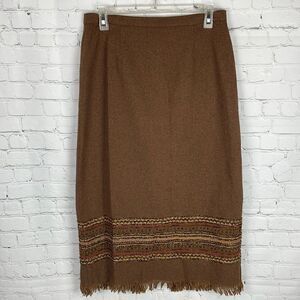 Sag Harbor VINTAGE Wool Blend Lined Skirt Size 10P